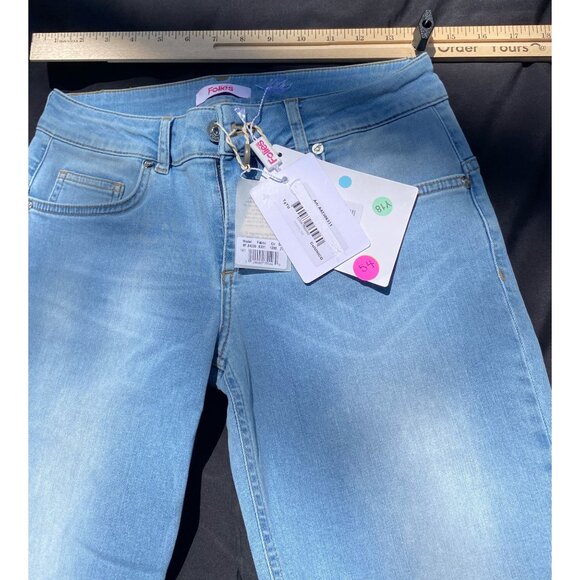 Blugirl Folies Light Wash Women's Jeans 27 NWT - Picture 2 of 4